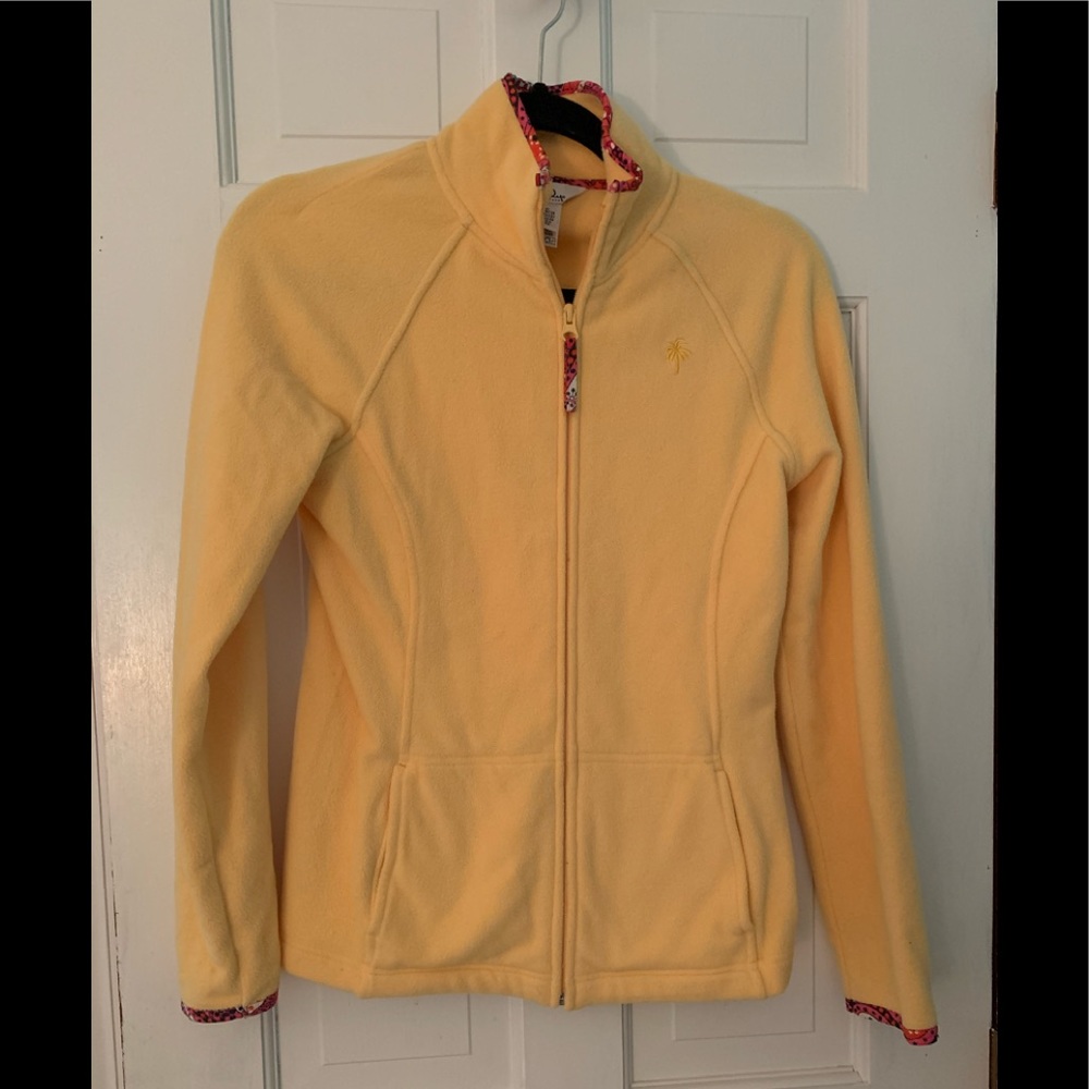 Lilly Pulitzer fleece jacket S